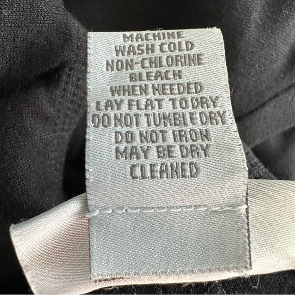 Soft Surroundings Black Ponte Knit Elastic Waist Pants, Style 22970, size Medium - Picture 7 of 7